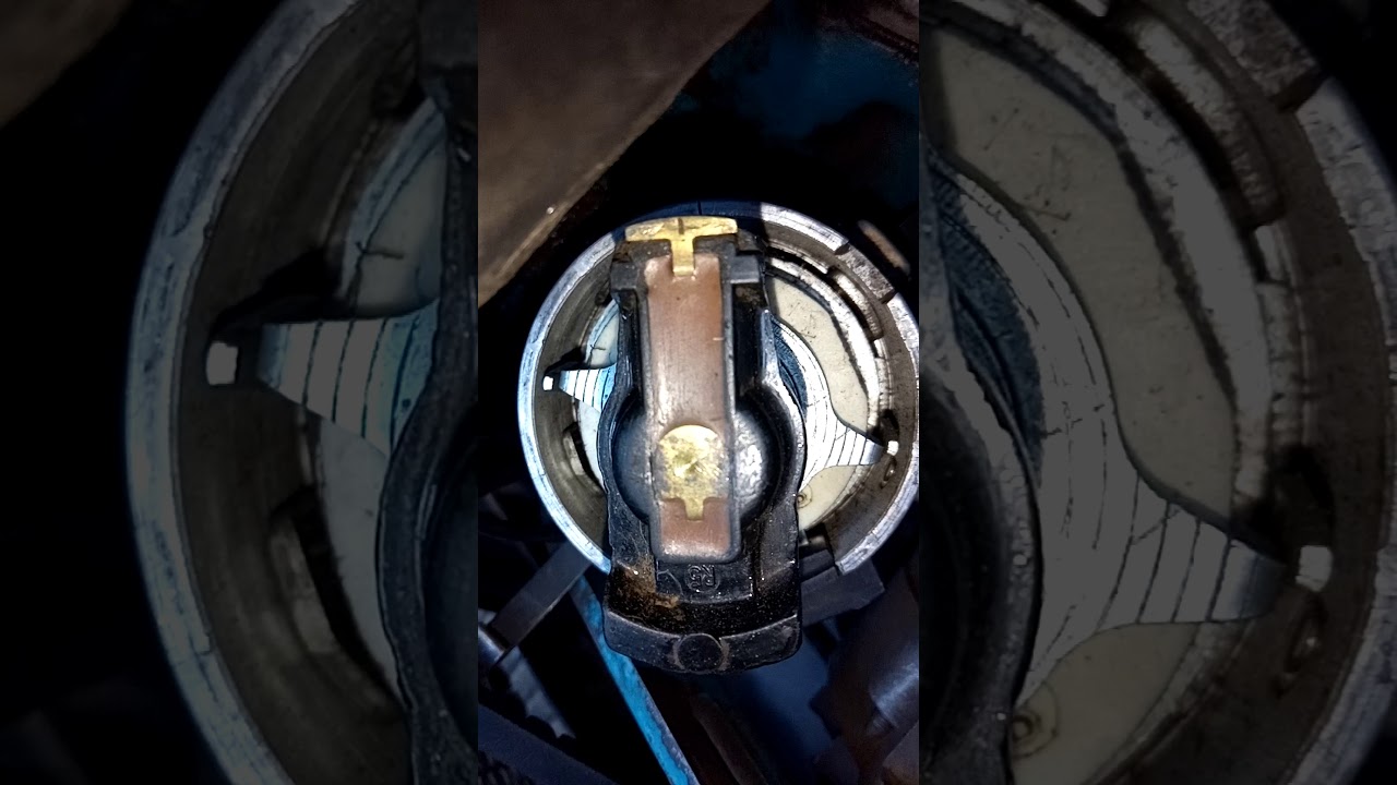 Regulagem do ponto de ignição no distribuidor do Chevette em casa, graus na polia do virabrequim