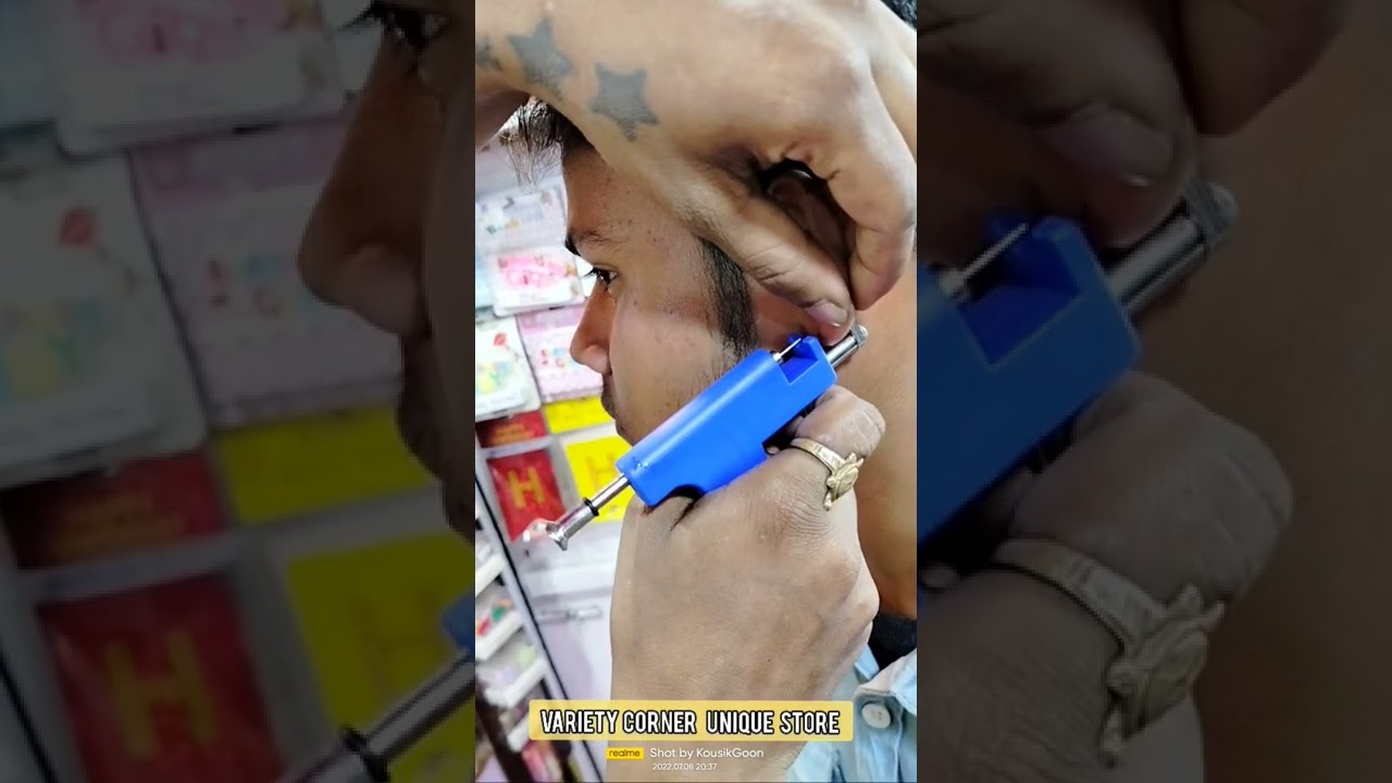 Boy's Ear Piercing 👂