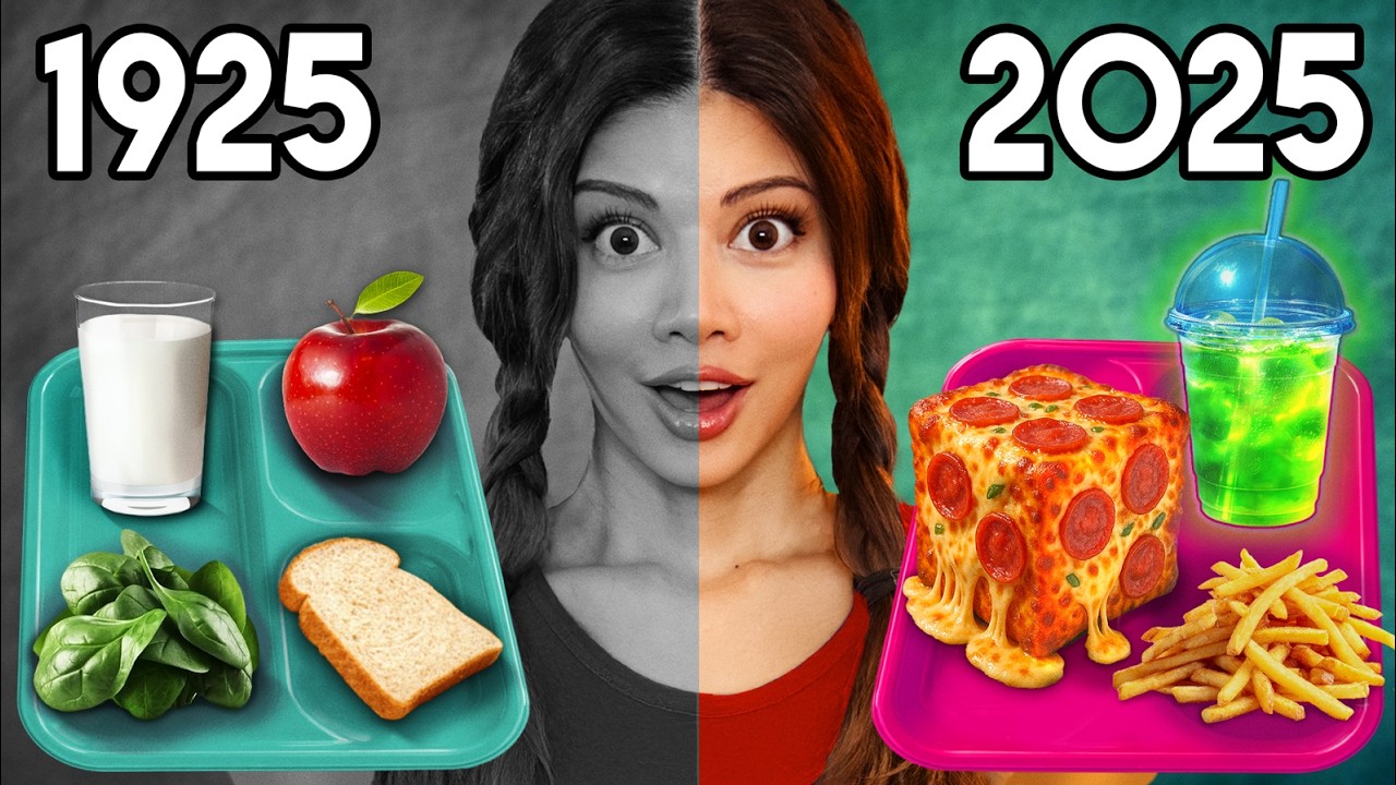 Eating 100 Years Of School Lunches!