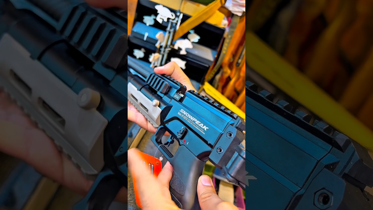 Snowpeak Ap1000 / foldable stock #airguns #airsoft