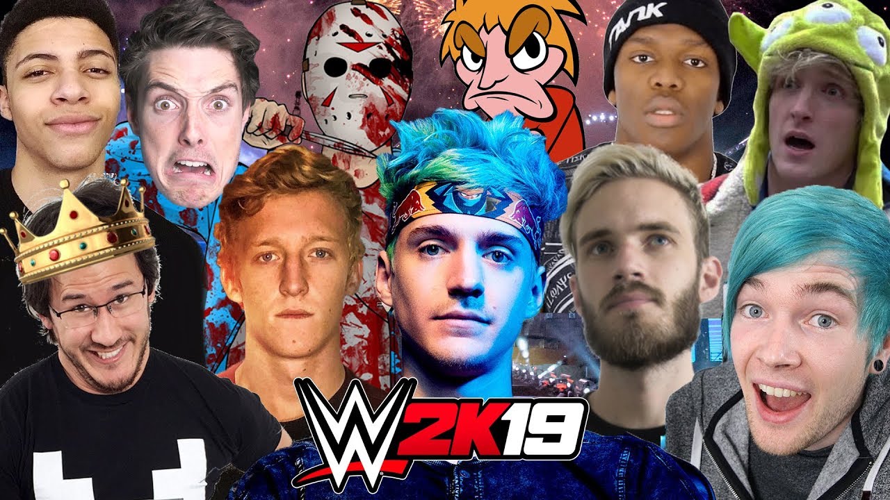 YOUTUBER ROYAL RUMBLE | WWE 2K19 Royal Rumble