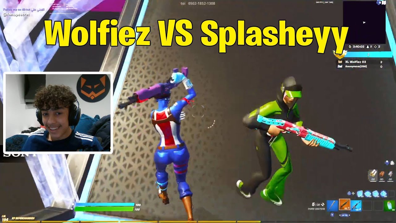 Wolfiez VS Splasheyy 1V1 Buildfights!