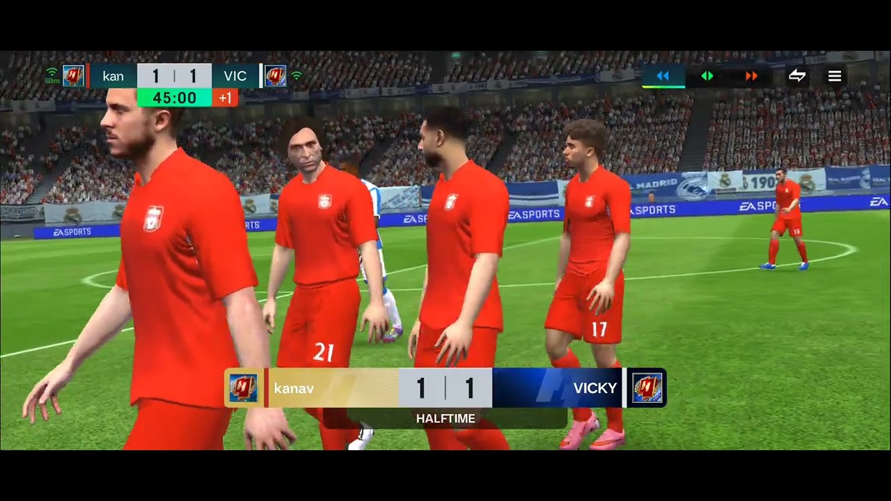 My noob gameplay in fc mobile😅😅😅#fcmobile