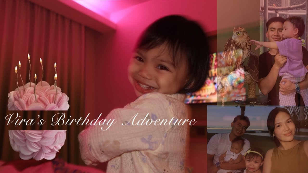 VIRA TURNS 2 🌸 OCEAN PARK & LIME RESORT BIRTHDAY VLOG