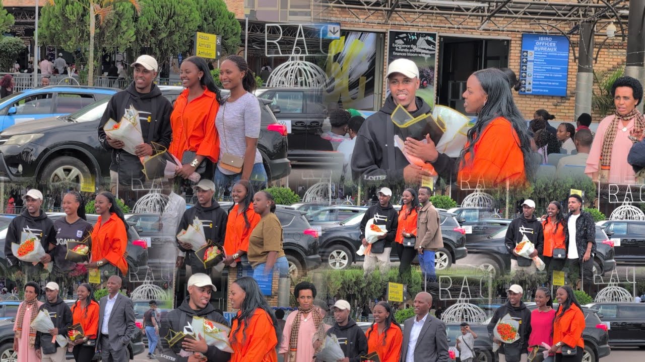 ♥️WOOW NYOTA KURI AIRPORT YAKIRIYE  FIANCE WE😍BYARI IBYISHIMO 
