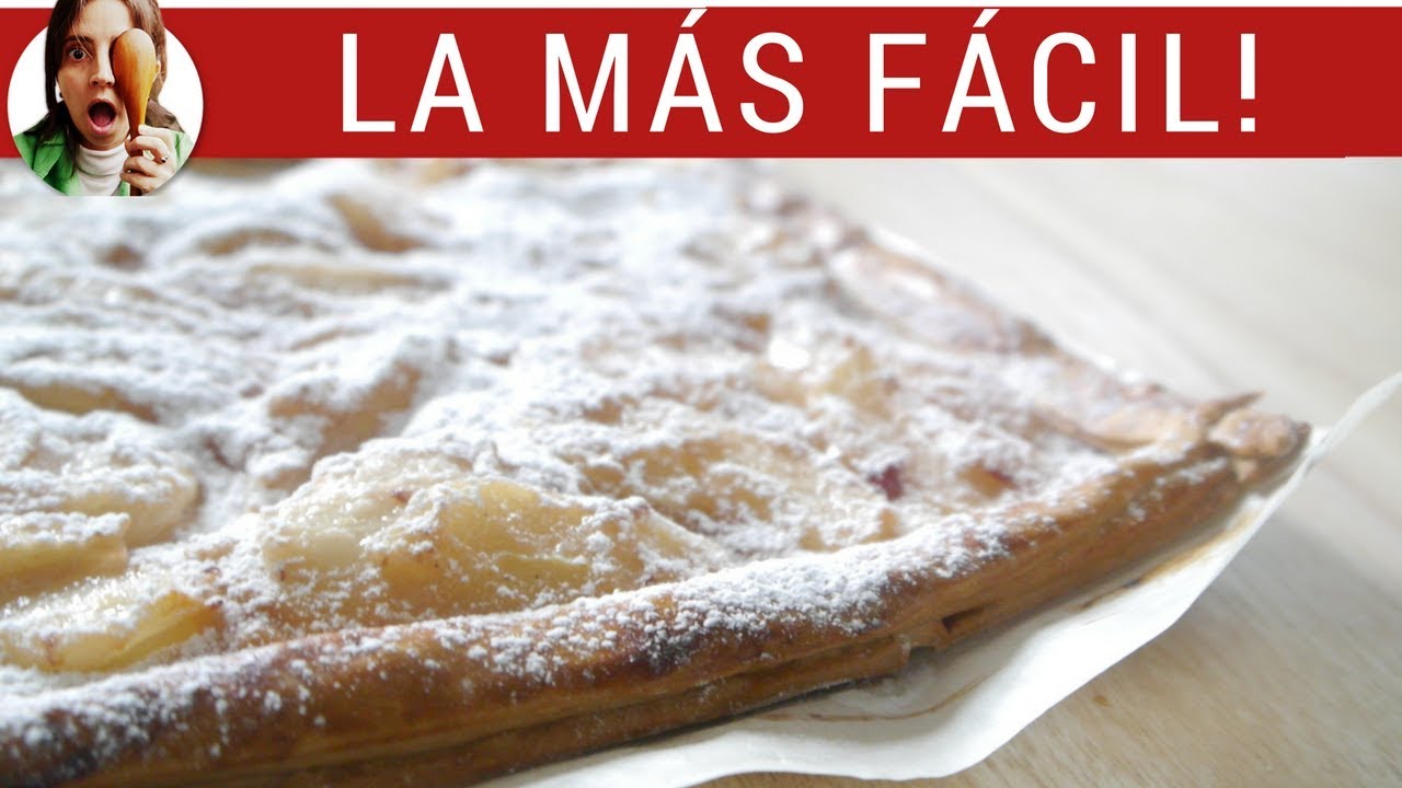 TARTA DE PERAS: la más fácil de todas!!! (Postres con frutas)