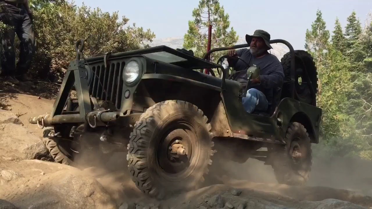 Vintage Willys Jeeps Rubicon Trail 2018 (Day 3)