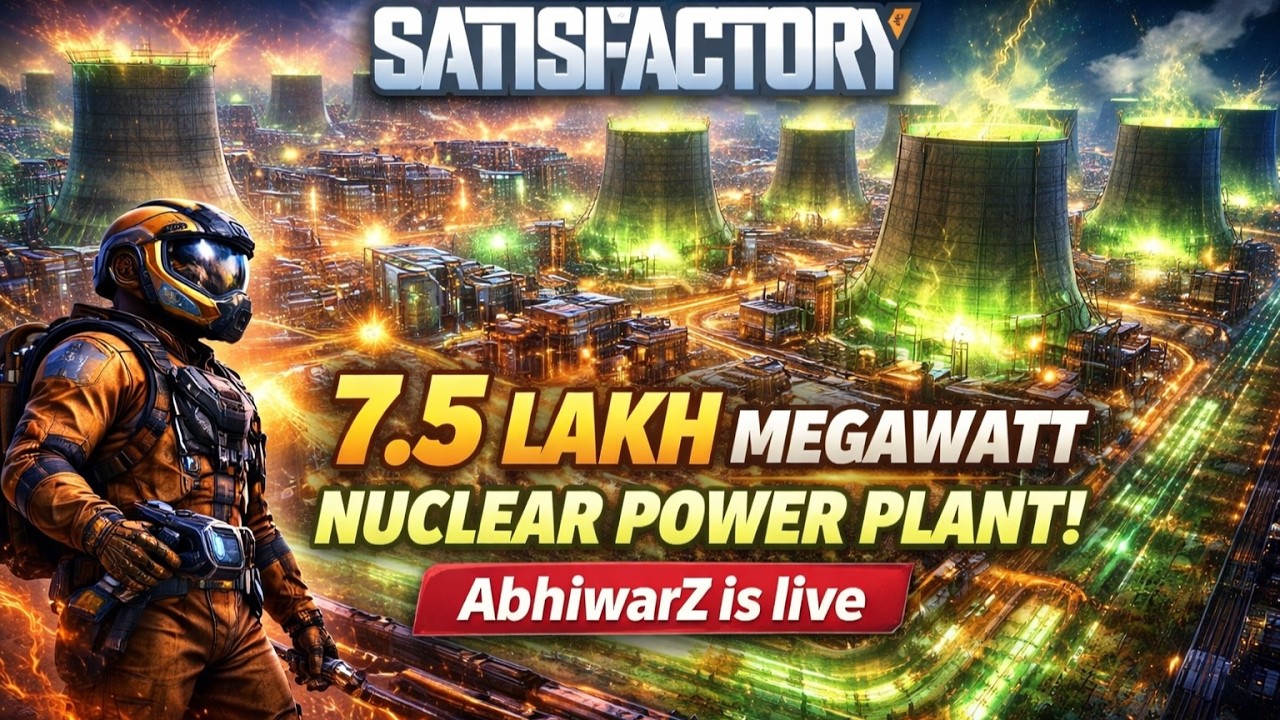 MESSED UP A LITTLE!!! | Can I fix this? | POWER PLANT on hold | Satisfactory LIVE #P17