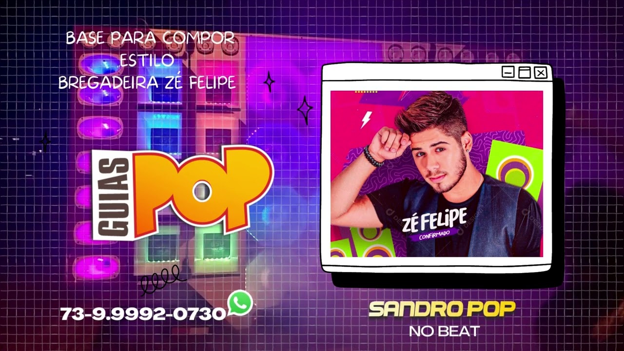 BASE PARA COMPOR / ZÉ FELIPE 02 / USO LIVRE / ZÉ FELIPE  / FELIPE AMORIM #baseparacompor #compositor