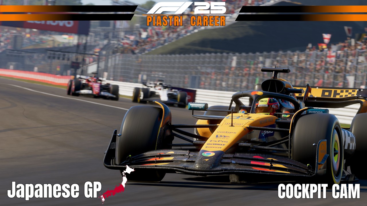 F1 25 Ultra Realistic Career – Oscar Piastri | Japanese GP 100% Race