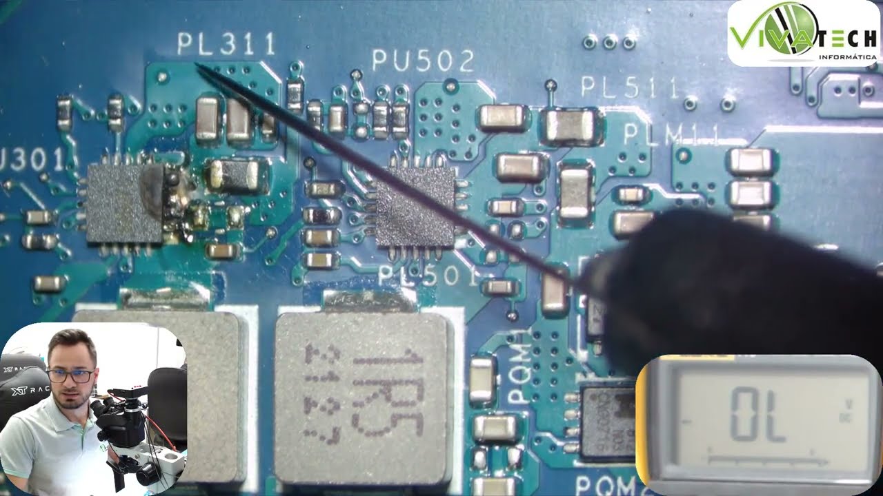 Analise + Reparo GH51G LA-L181P   Acer Nitro 5