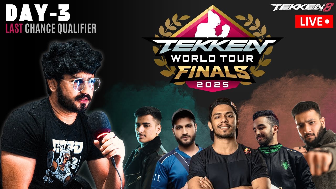 🔴LIVE: TEKKEN WORLD TOUR 2025: LCQ (Day 3)