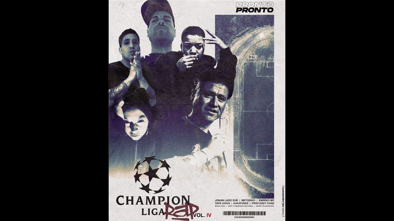 CHAMPION LIGA RAP VOL 4 JOHAN LADOSUR /METODIKO/ VAFE JHOUS /AWKA FUNKE / ENRREO MC