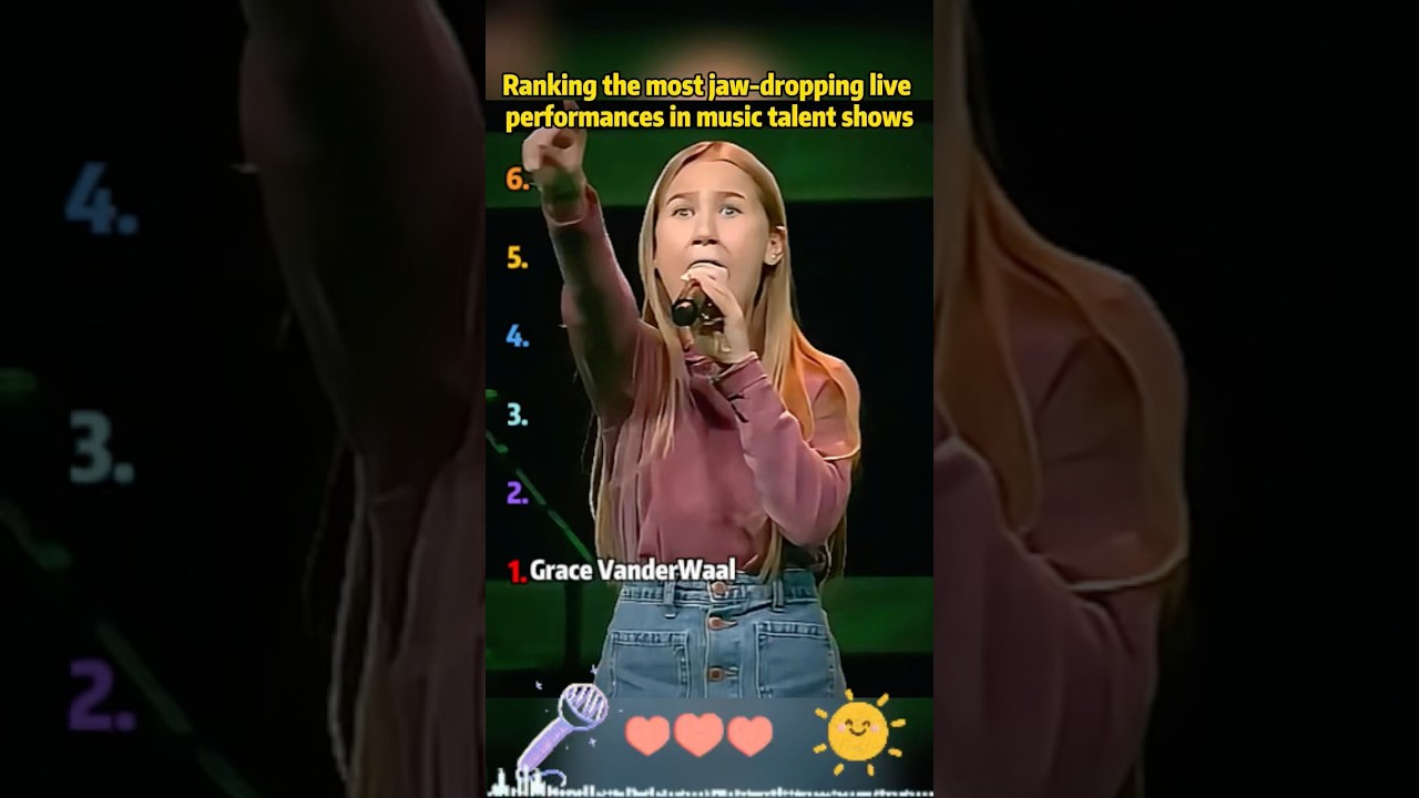 Ranking the most jaw-dropping live performances in music talent shows