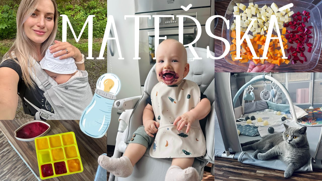KOJENÍ & PŘÍKRMY🍼Vlog z mého života na mateřské👩🏼‍🍼💗