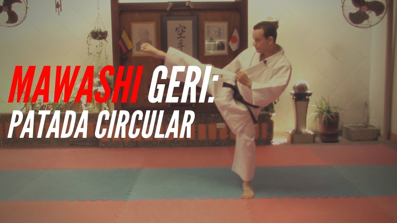 ¡MUY FÁCIL! la patada de karate MAWASHI GERI