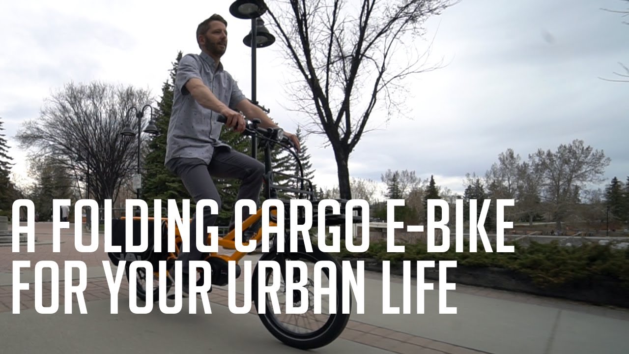 Folding cargo e-bike as an urban vehicle? | Tern GSD S00 | Bike review