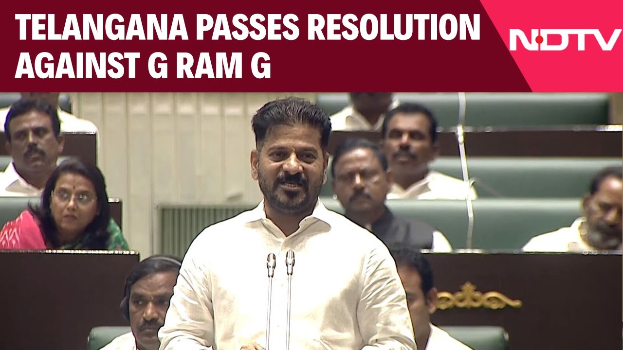 Telangana News | Telangana Passes Resolution Opposing Replacement Of MGNREGA With G Ram G