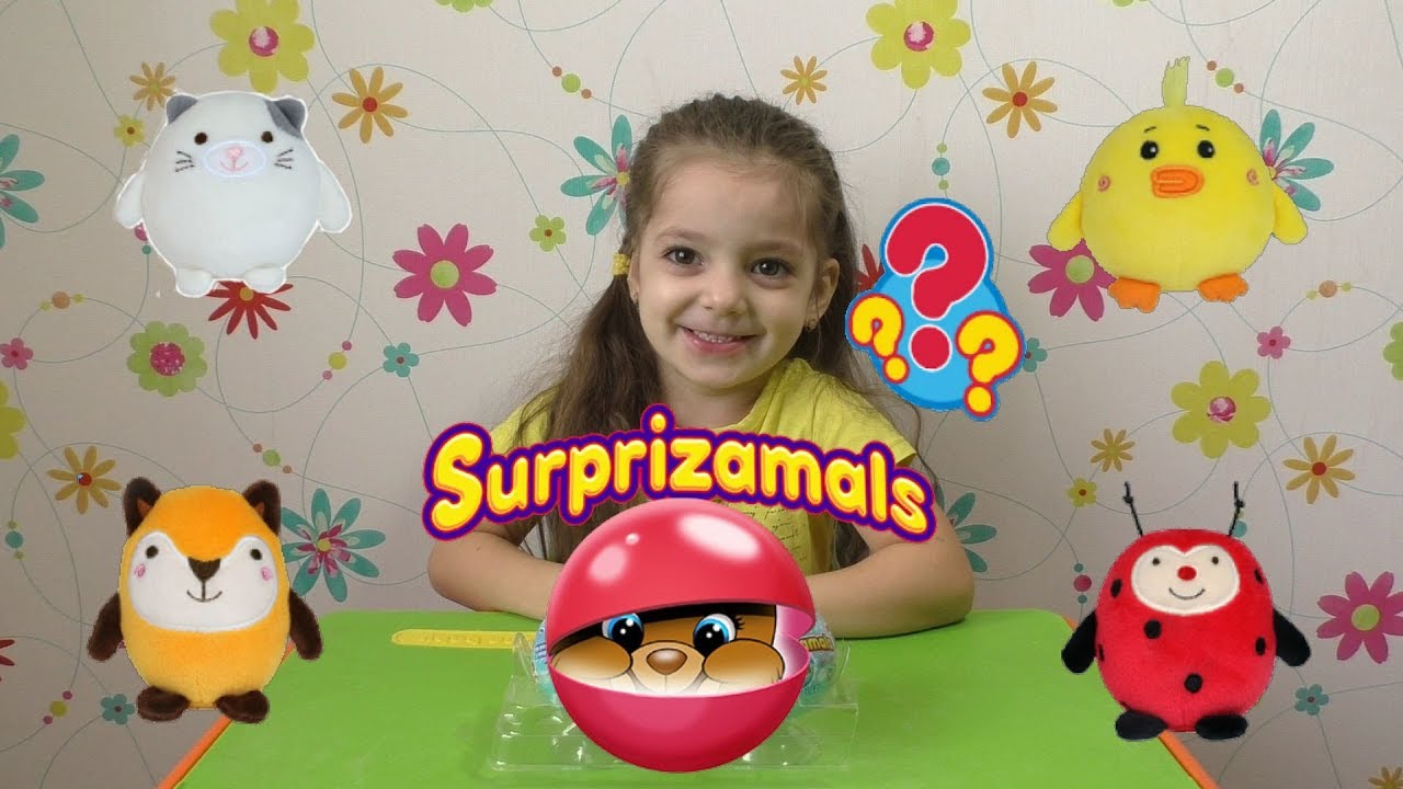 Сюрпризы в шариках Сюрпризамалс / Распаковка SURPRIZAMALS / Софии попались РЕДКИЕ игрушки