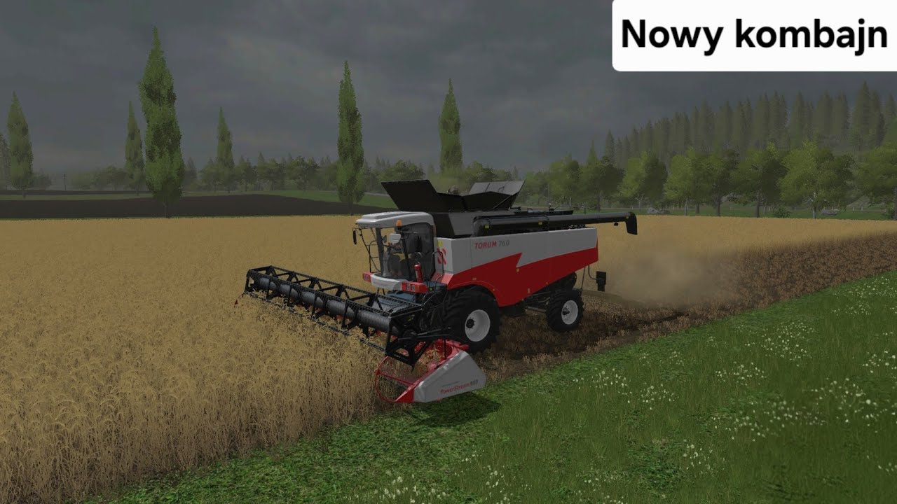 Farming Simulator 17 S2 #39 Nowy kombajn (timelapse)