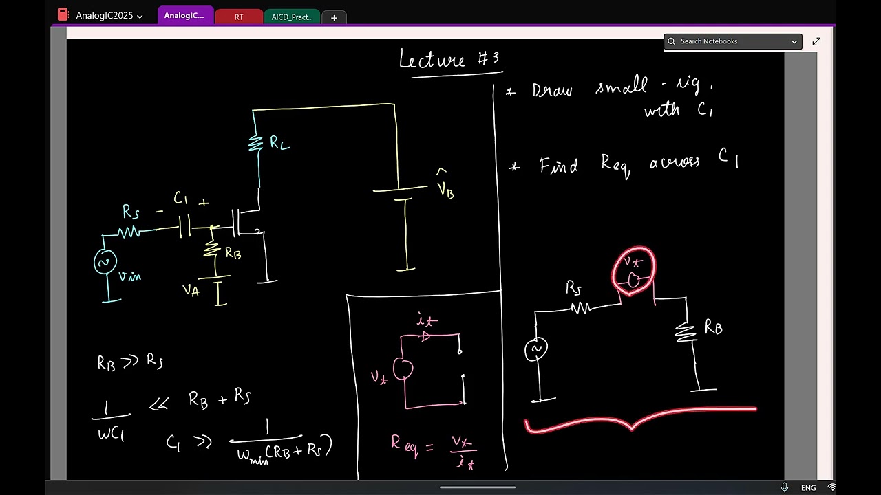 Lec 3(1): Constant-voltage biasing for a common-source amplifier
