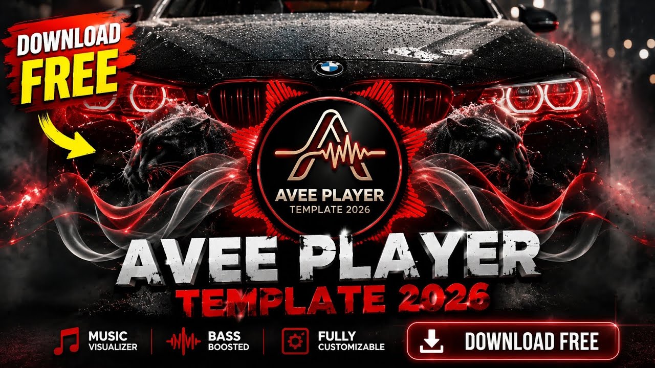 🔥 BEST AVEE PLAYER TEMPLATE 2026 | FREE DOWNLOAD 📥 