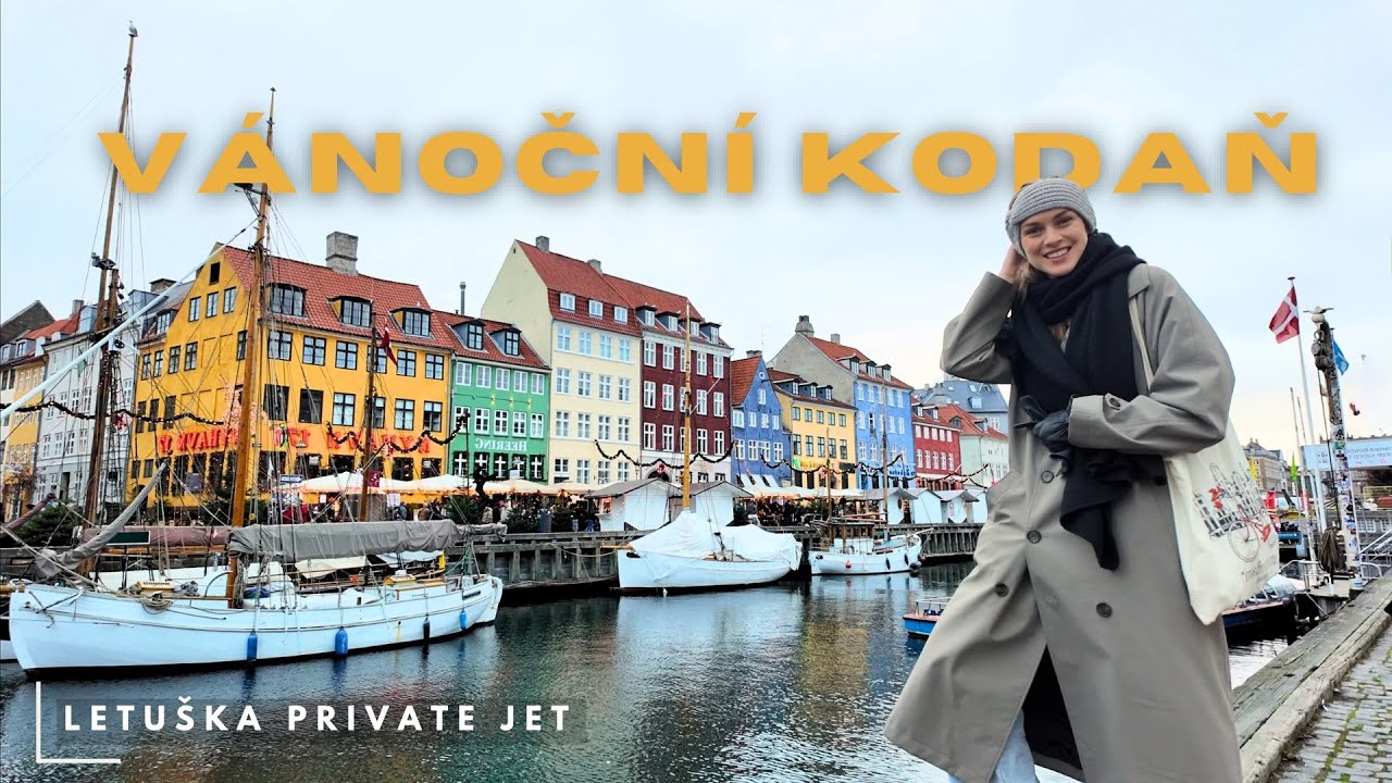 Prozkoumávání Kodaně, Dánsko 🇩🇰 | Nyhavn, Malá Mořská Víla a Byt na Maltě ✨| Letuška