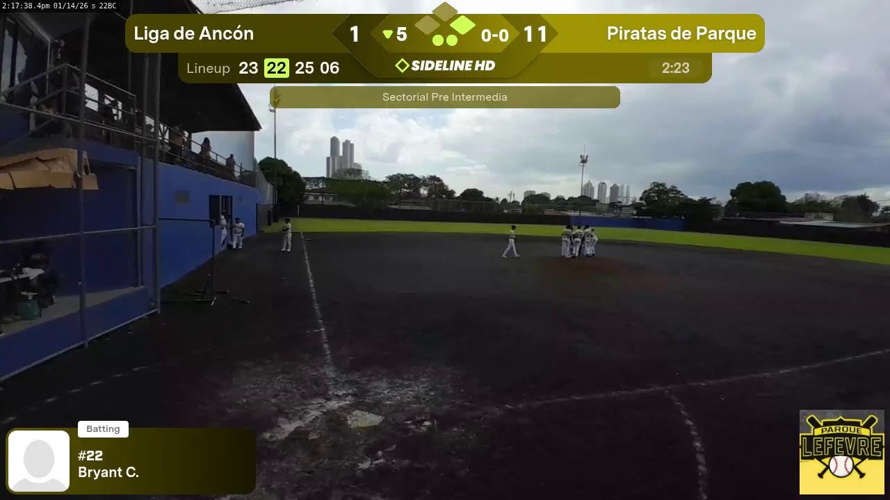 Piratas de Parque vs. Liga de Ancón (2026.01.14)