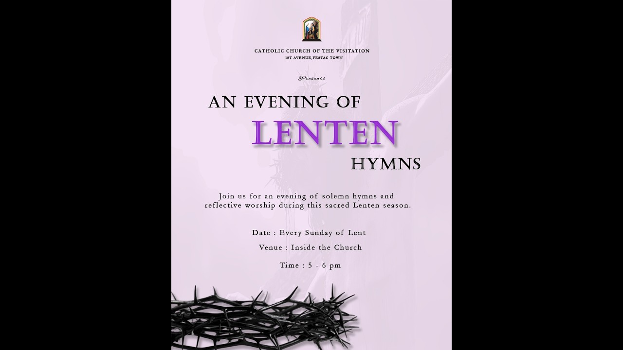 EVENING OF LENTEN HYMS