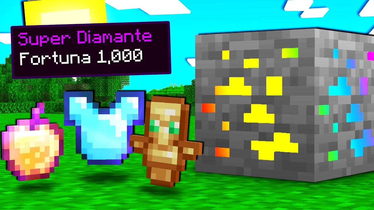 SCAVA QUESTO MINERALE PER AVERE OGGETTI OP - MINECRAFT ITA