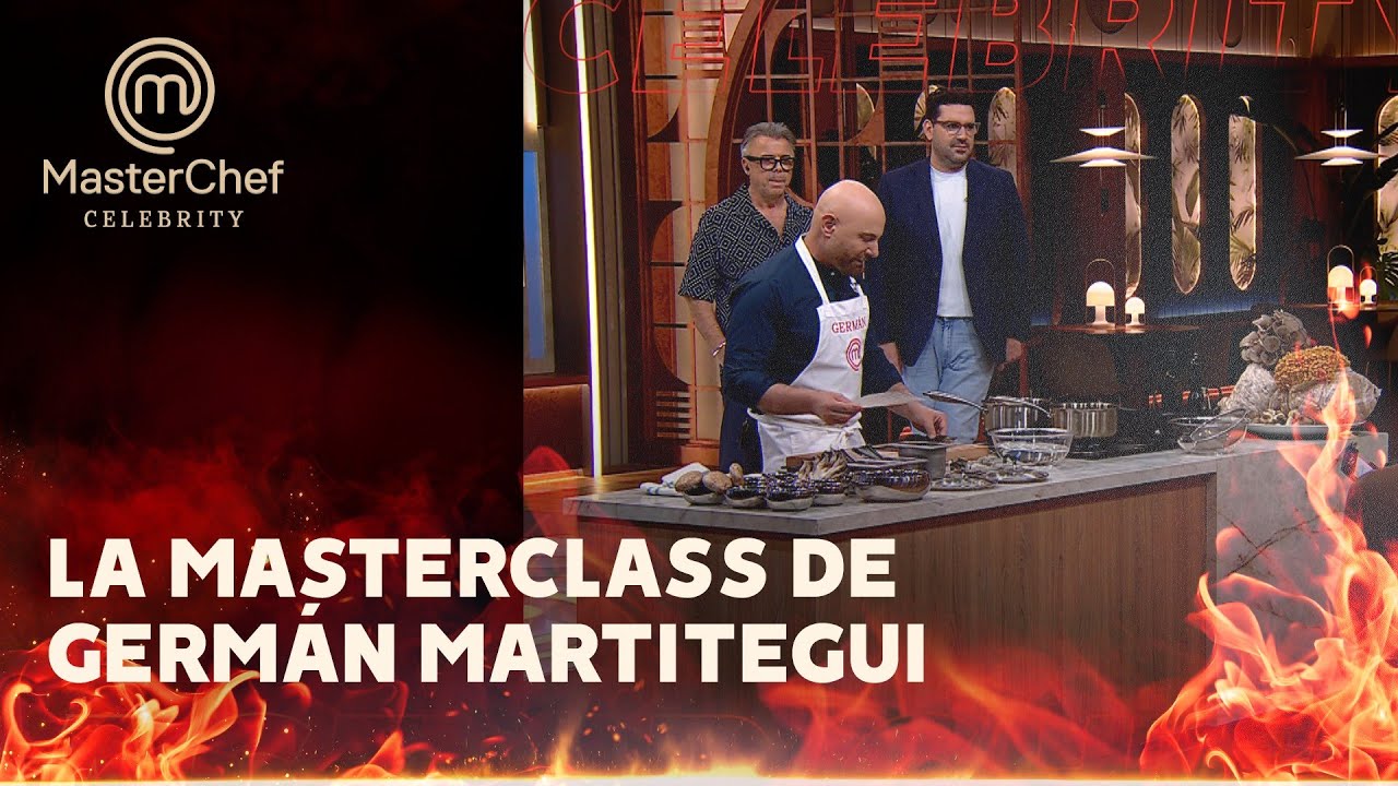 La masterclass de Germ&aacute;n Martitegui: ceviche de algas y hongos - Masterchef Celebrity