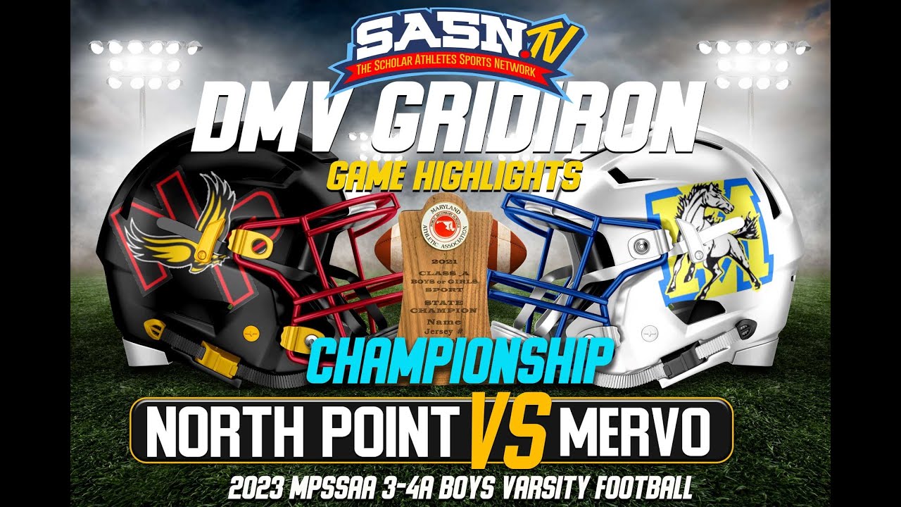DMV Gridiron North Point Eagles vs Mervo Mustangs Championship Game Highlights