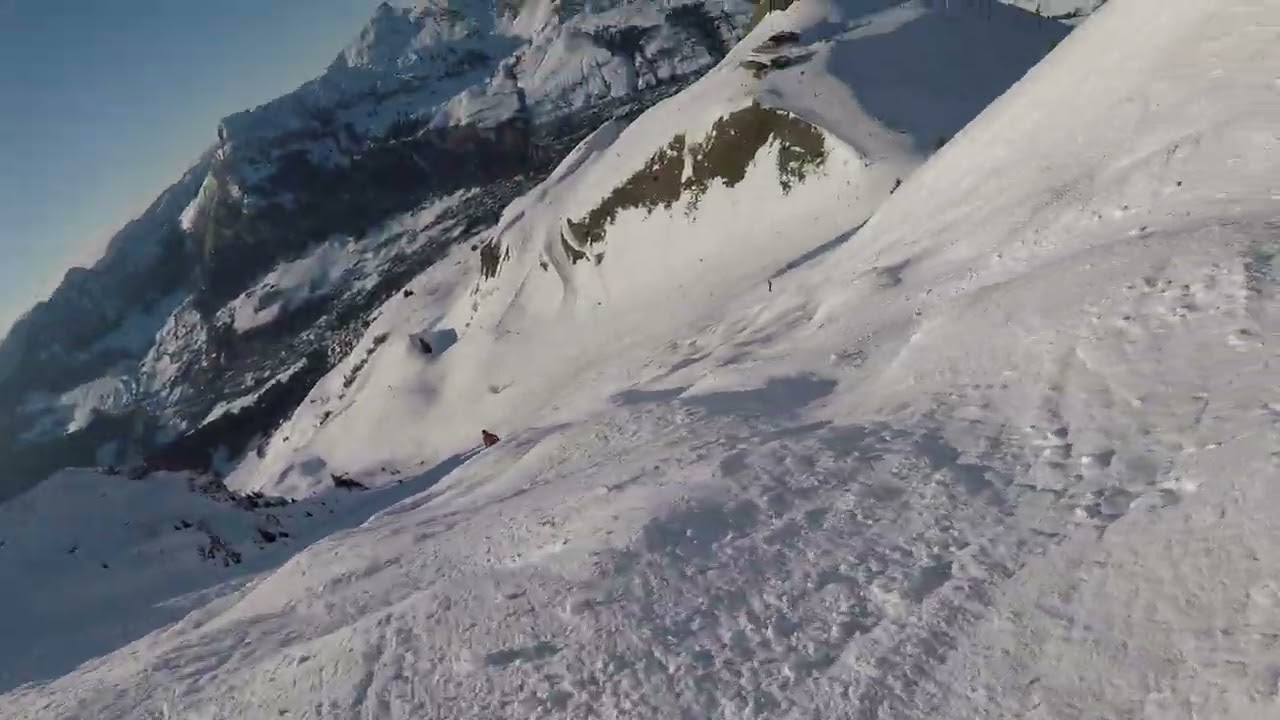 Le grand bornand (la noire du lachat) - Go Pro hero 5