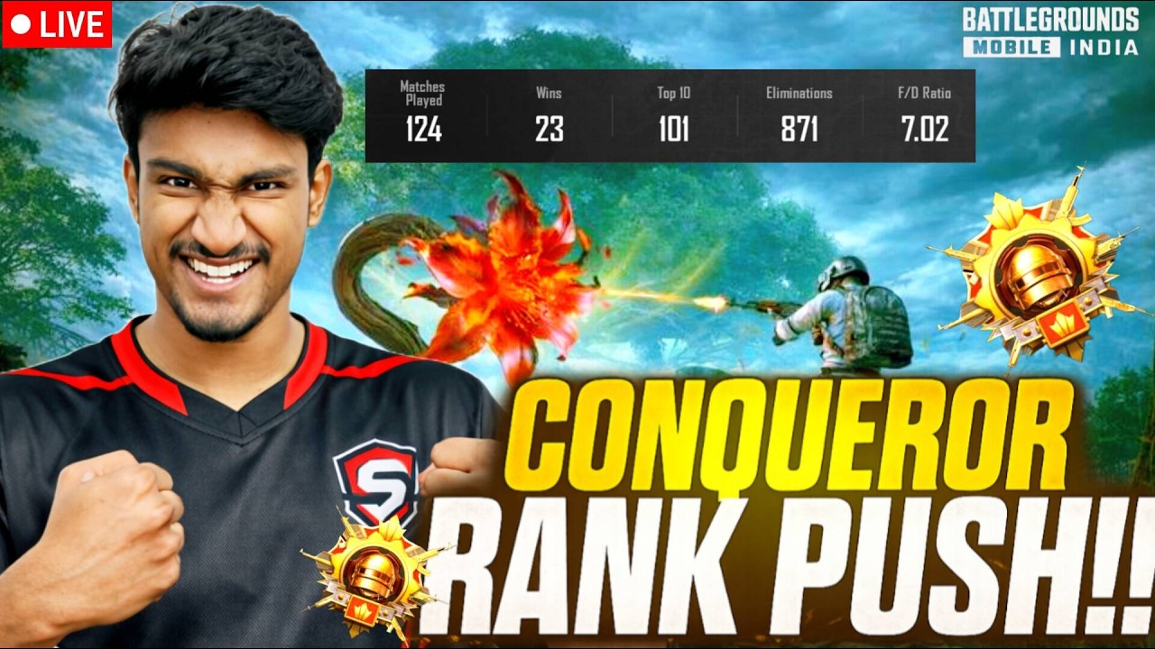 🔴 CONQUEROR LOBBY ME 22+ KILLS 😈 | DRACU IS LIVE 🔥 #bgmi #bgmilive #bgmishorts