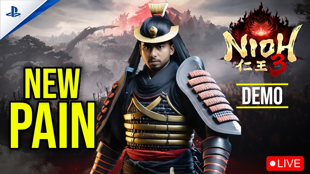 My First Nioh Game | Nioh 3 Demo Gameplay Live