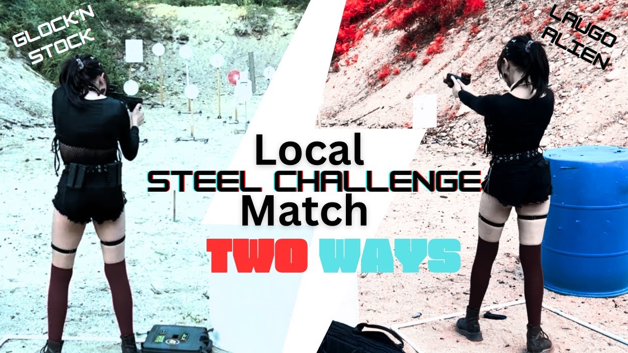 Gun Bunny's First Local Steel Challenge Shooting Compeition