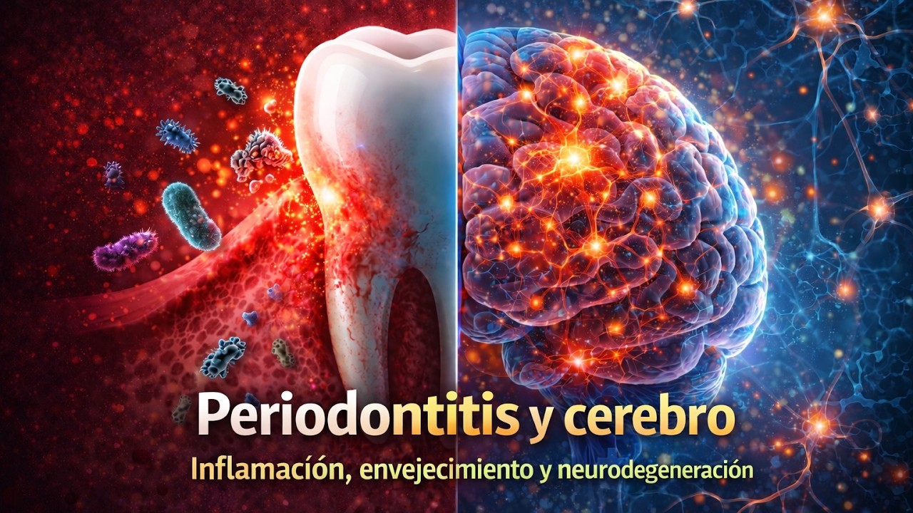 Periodontitis crónica y neurodegeneración: ¿cómo la salud oral afecta al cerebro?