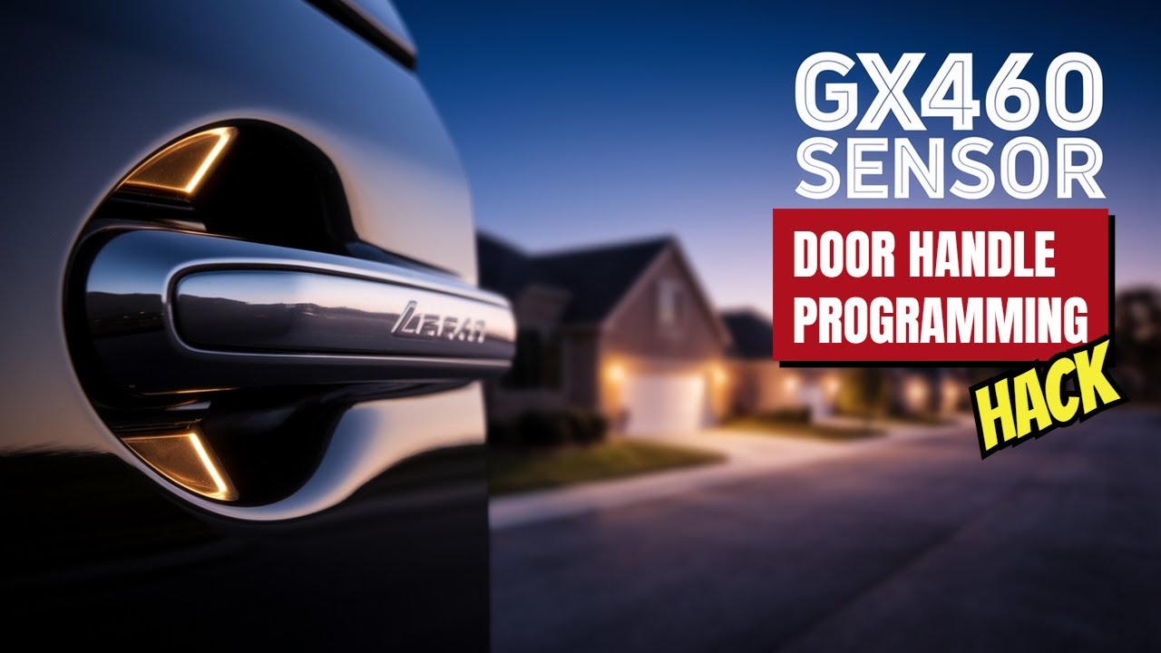 Взлом датчика дверной ручки Lexus GX460
