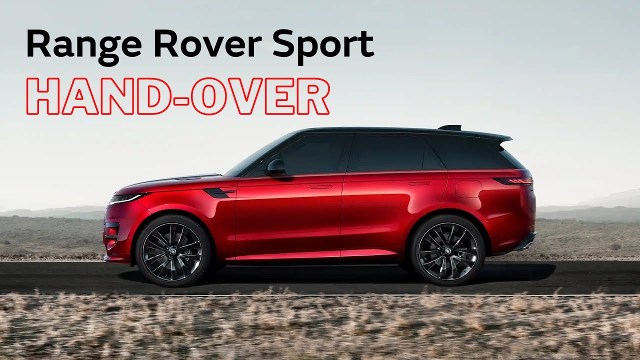 Virtual hand-over for the Range Rover Sport