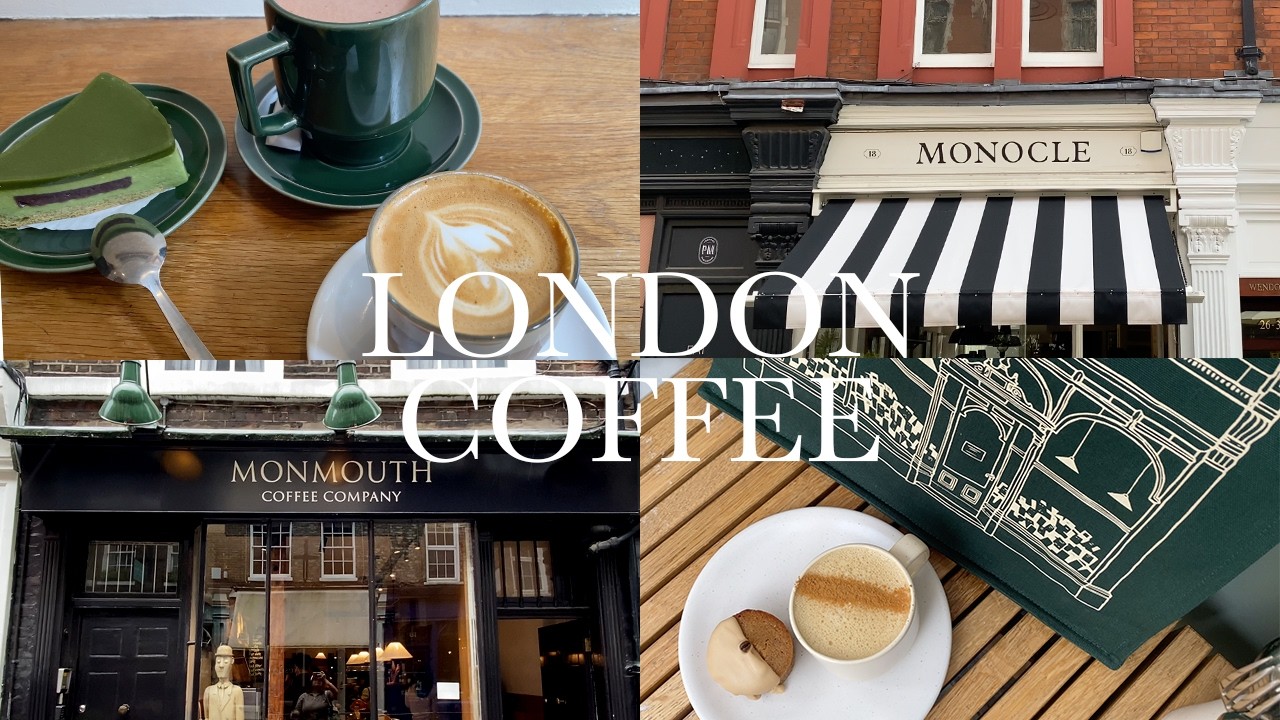 I visited 6 cafés in London