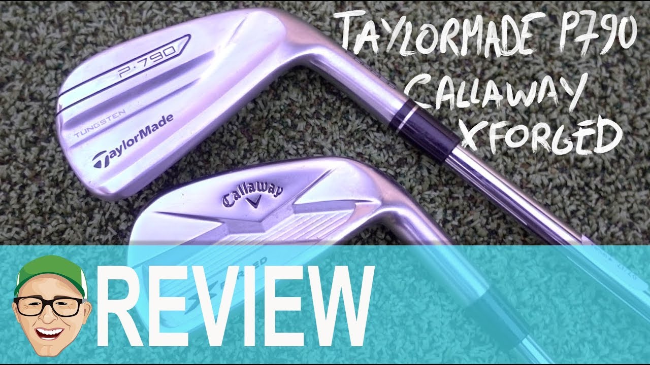 CALLAWAY X FORGED 18 TAYLORMADE P790 IRONS