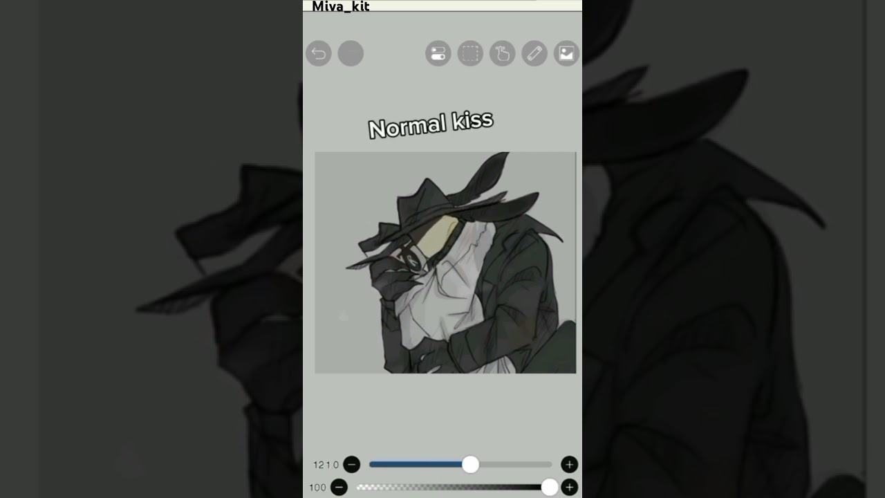 fix mafioso x chance art (part 1) #animasi #capcut #ibispaintx #forsaken #mafiosoxchance