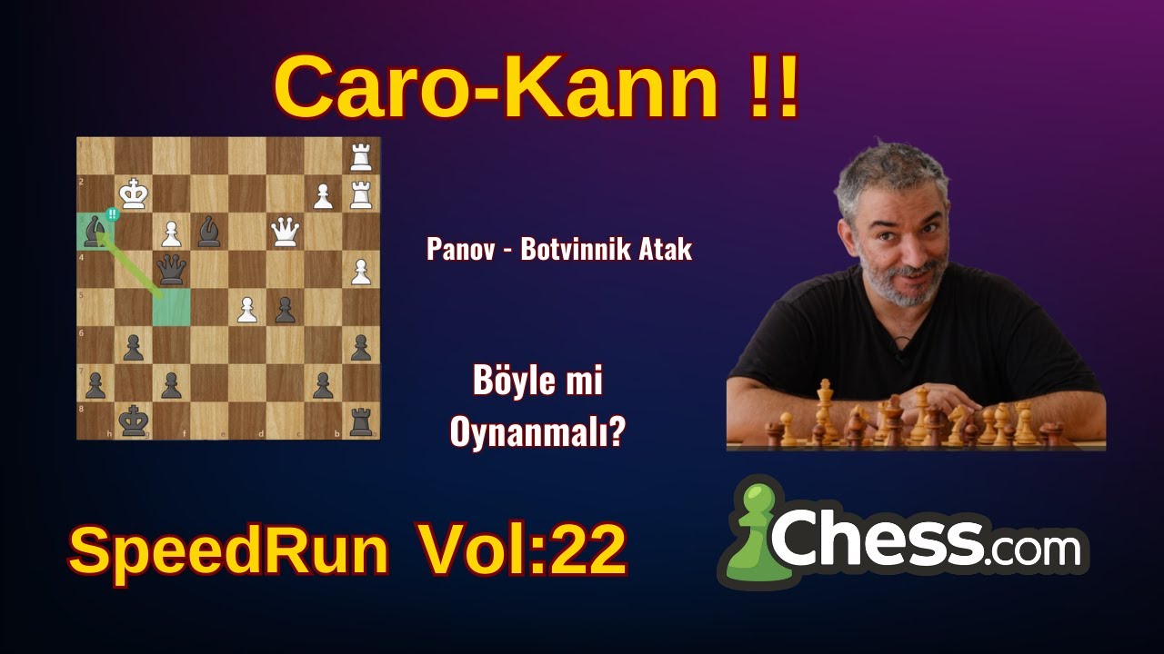 Caro-Kann Oynayanların %90’ı Bu Hataları Yapıyor | SpeedRun #22