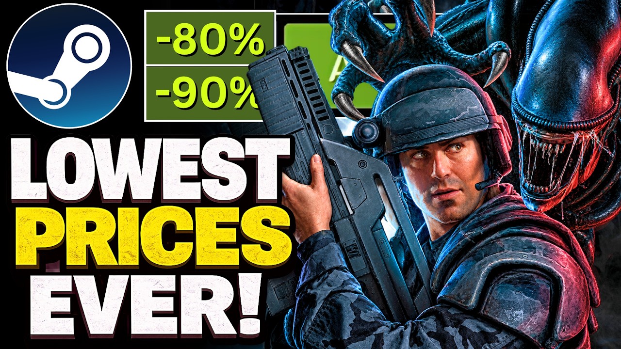 В Steam сейчас БЕЗУМНЫЕ скидки на игры! (до 90%)