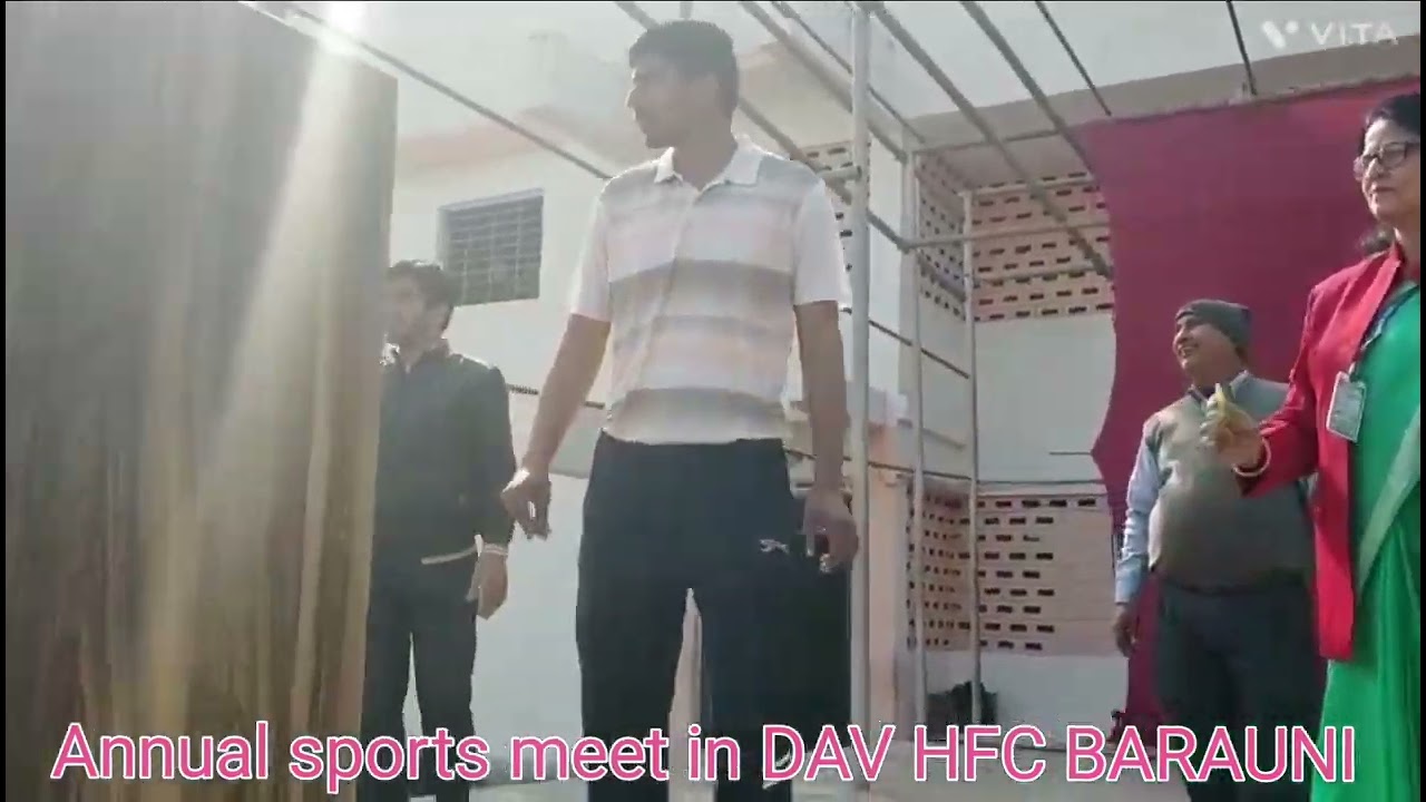 Annual sports day in DAV PUBLIC SCHOOL HFC BARAUNI