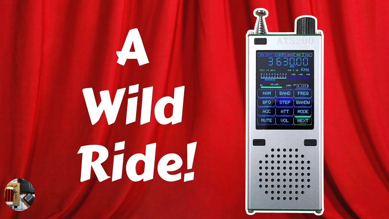 Raddy ATS200 AM FM LW AIR Shortwave SSB Radio Review