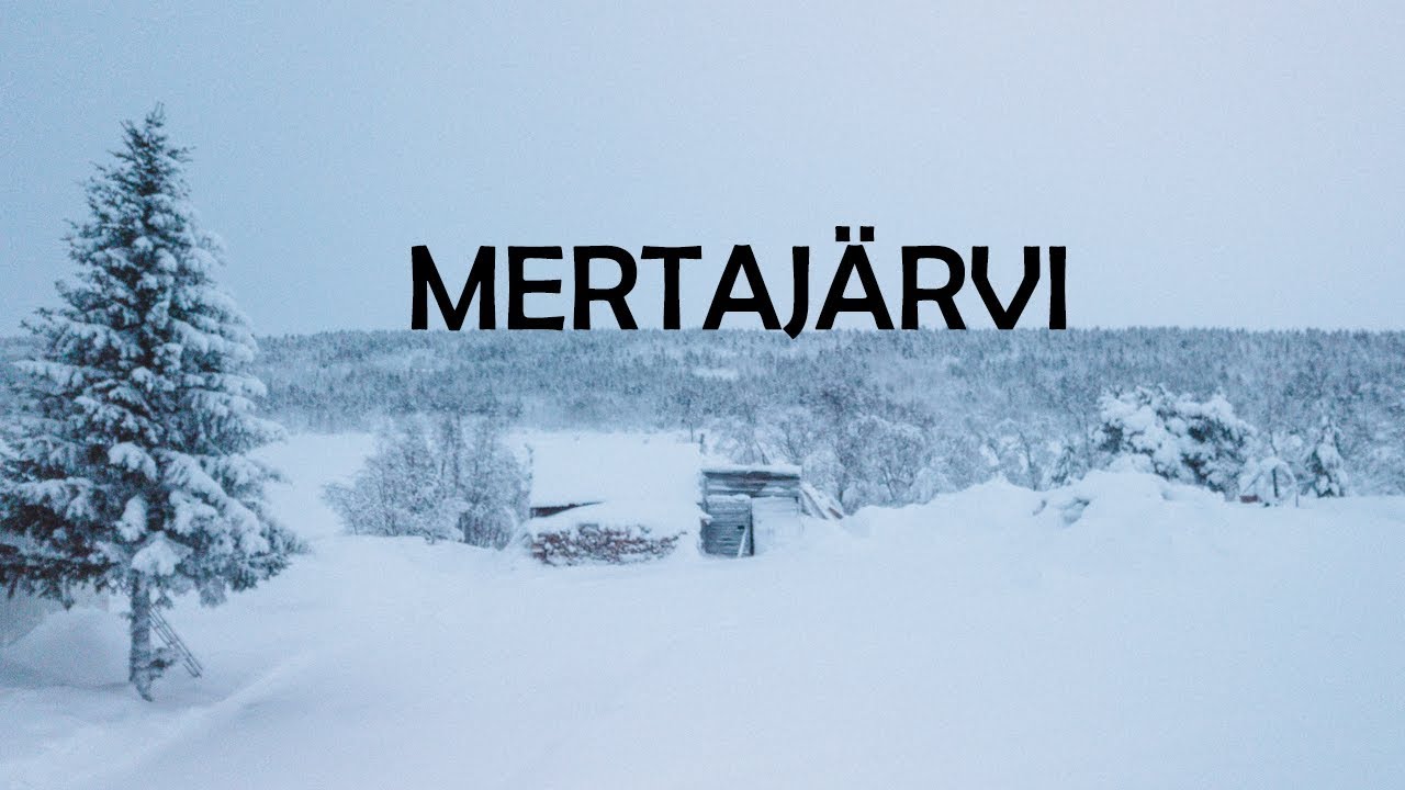 Mertajärvi - en vinterdag i byn