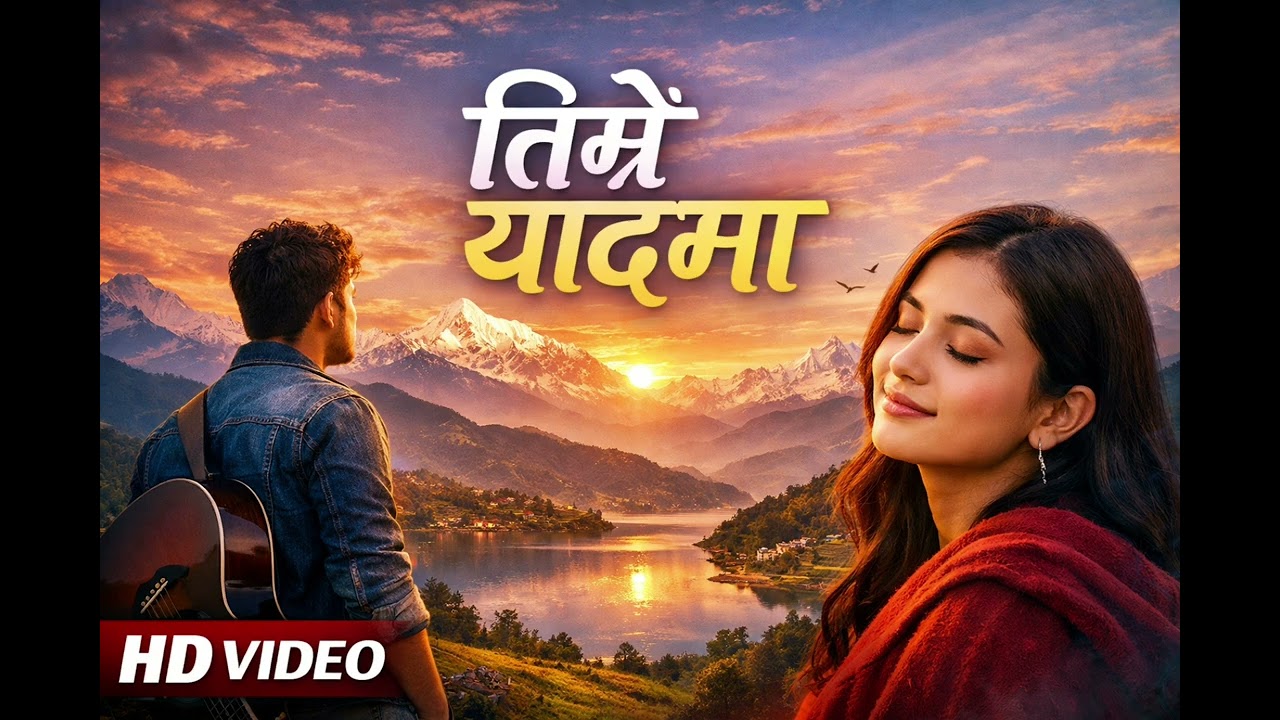 तिम्रै यादमा – New Nepali Love Song 2026 | Emotional Romantic Song | Official Lyrics Video