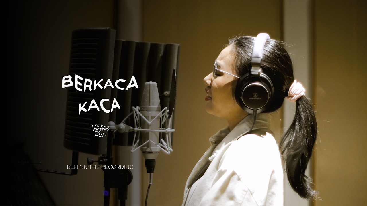 Vanessa Zee - Berkaca kaca (Behind The Recording)