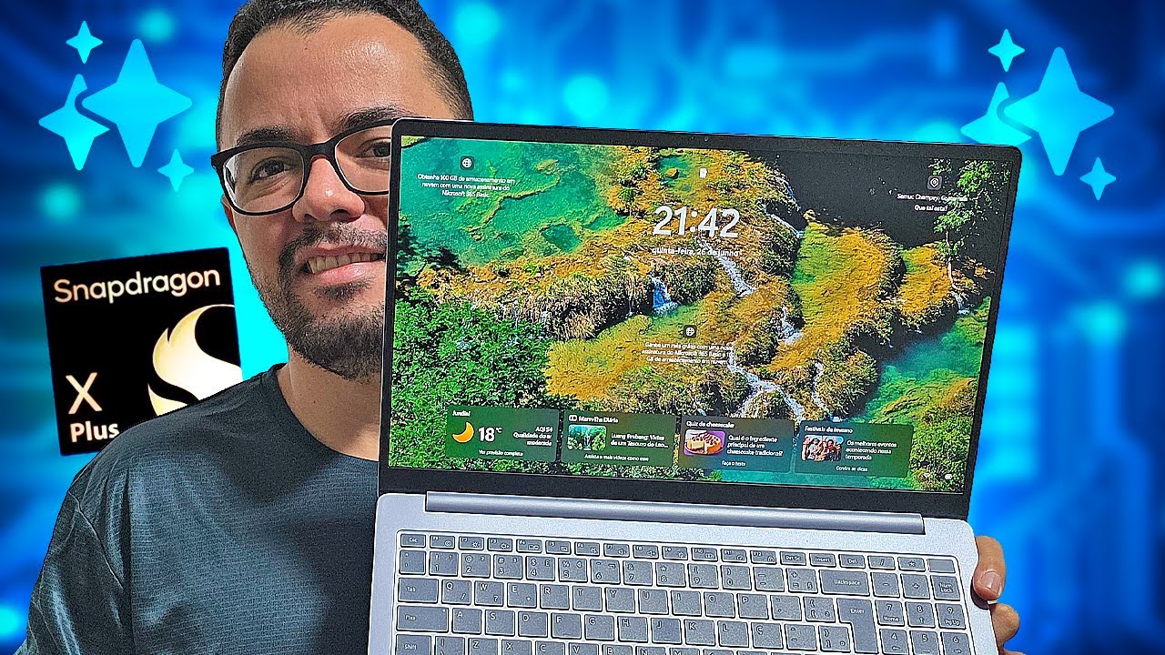 Chegou o Novo GALAXY BOOK 4 EDGE! Snapdragon X Plus e GALAXY AI
